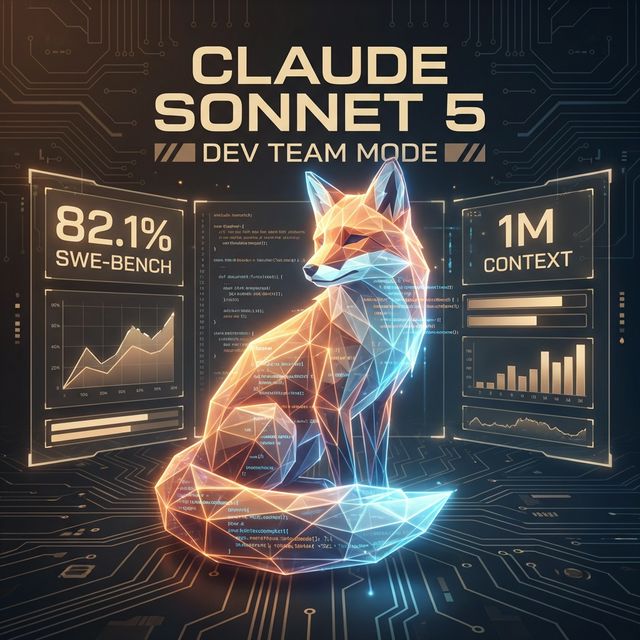 Claude Sonnet 5 Infographic